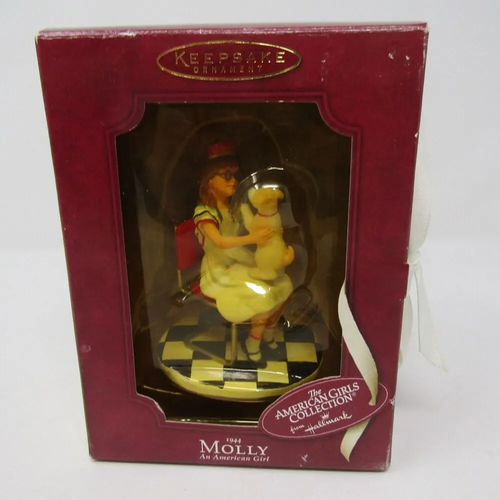 Hallmark Keepsake Ornament Molly An American Girl Collection 1944 NIB